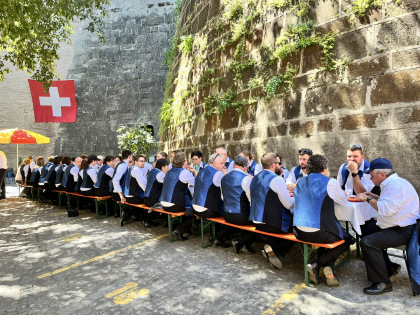 Musik für die Schweizergarde in Rom