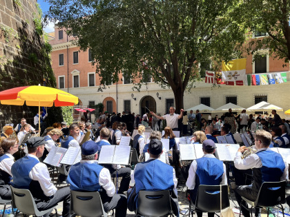Musik für die Schweizergarde in Rom