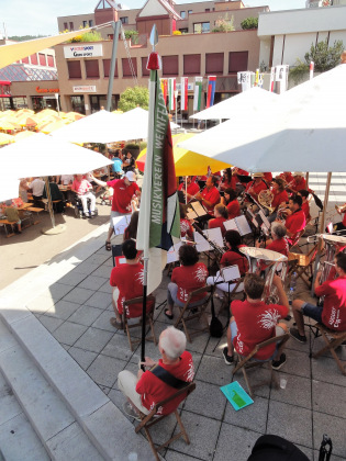 Bundesfeier auf dem Marktplatz, 1. August 2018