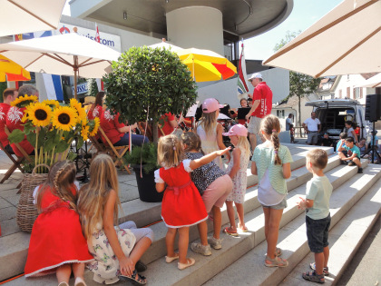 Bundesfeier auf dem Marktplatz, 1. August 2018