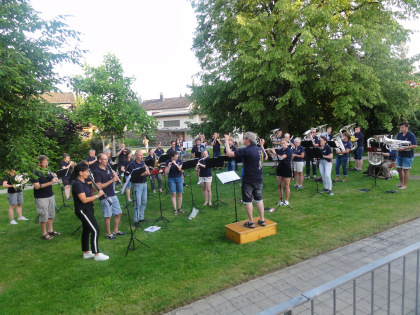 1. Platzkonzert nach der Corona-Zeit, Dienstag, 15. Juni 2021