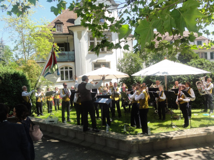 Platzkonzert, Firmung, kath. Kirche Weinfelden, Sonntag, 27. Juni 2021