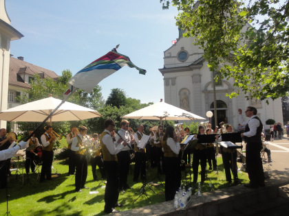 Platzkonzert, Firmung, kath. Kirche Weinfelden, Sonntag, 27. Juni 2021