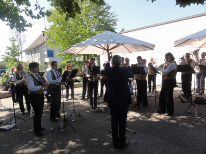 Platzkonzert, Firmung, kath. Kirche Weinfelden, Sonntag, 5. September 2021