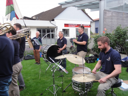 Platzkonzert, Restaurant Ochsen in Schönholzerswilen, Dienstag, 28.6.2022