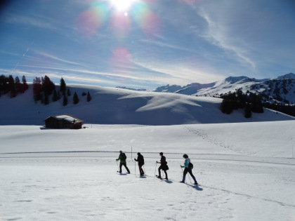 Schnee-Wochenende in Grüsch-Danusa, 17.+18. Januar 2024