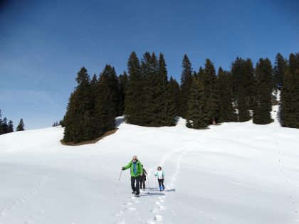 Schnee-Wochenende in Grüsch-Danusa, 17.+18. Januar 2024