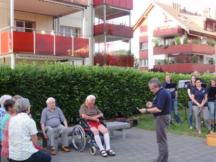 Platzkonzert für Walter Marti, 5. Juli 2016