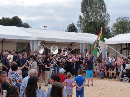 Empfang vom eidg. Schwingfest, 30. August 2016