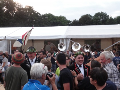 Empfang vom eidg. Schwingfest, 30. August 2016