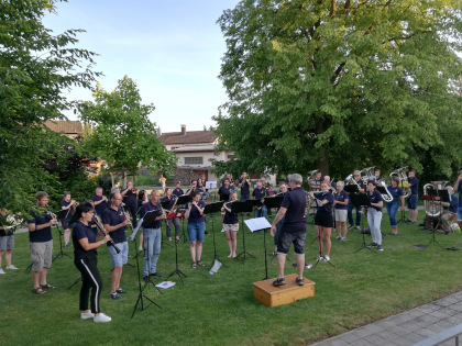 1. Platzkonzert nach der Corona-Zeit, Dienstag, 15. Juni 2021