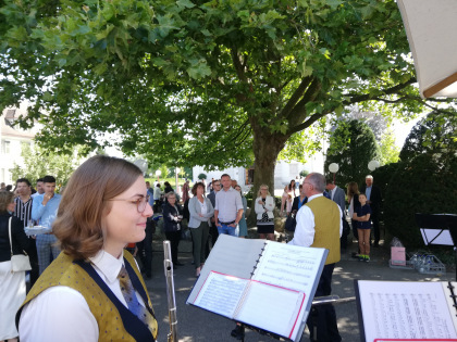 Platzkonzert, Firmung, kath. Kirche Weinfelden, Sonntag, 5. September 2021