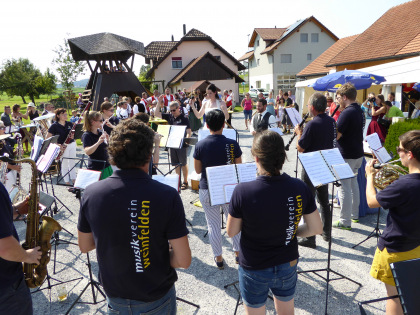 Hochzeitsständli beim Schützenhaus Schönholzerswilen, Samstag, 21. August 2021