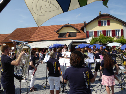 Hochzeitsständli beim Schützenhaus Schönholzerswilen, Samstag, 21. August 2021