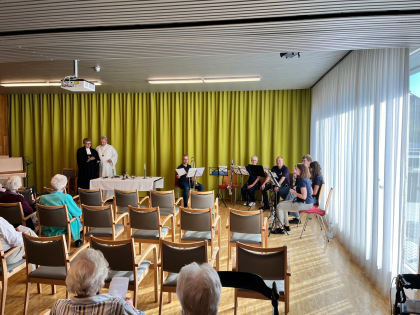 Umrahmung ökumenischer Gottesdienst Alterszentrum Weinfelden, Samstag 20. September 2025