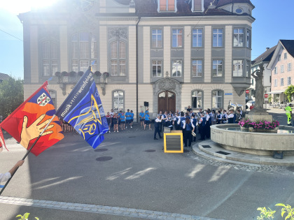 Vereinsempfang, Eidg. Turnfest, Sonntag, 22. Juni 2025